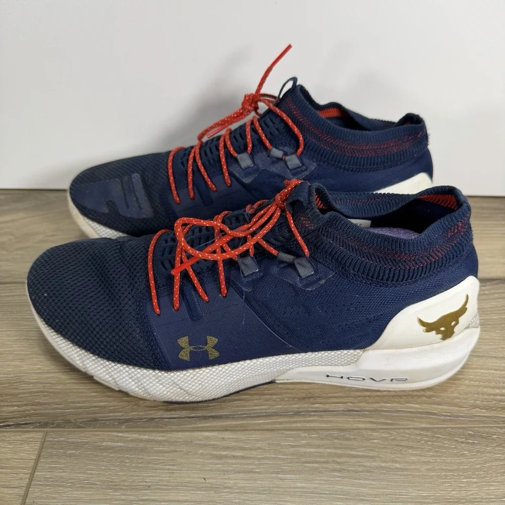 Under Armour - Project Rock 2 NAVY Trainers Mens 11